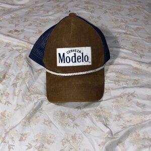 ModelCo Brown and Navy Trucker Hat